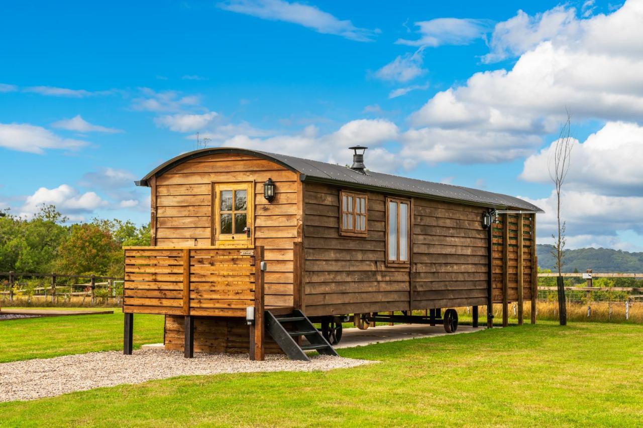 Apartament Ashwood Shepherd Hut -Ockeridge Rural Retreats Worcester Zewnętrze zdjęcie