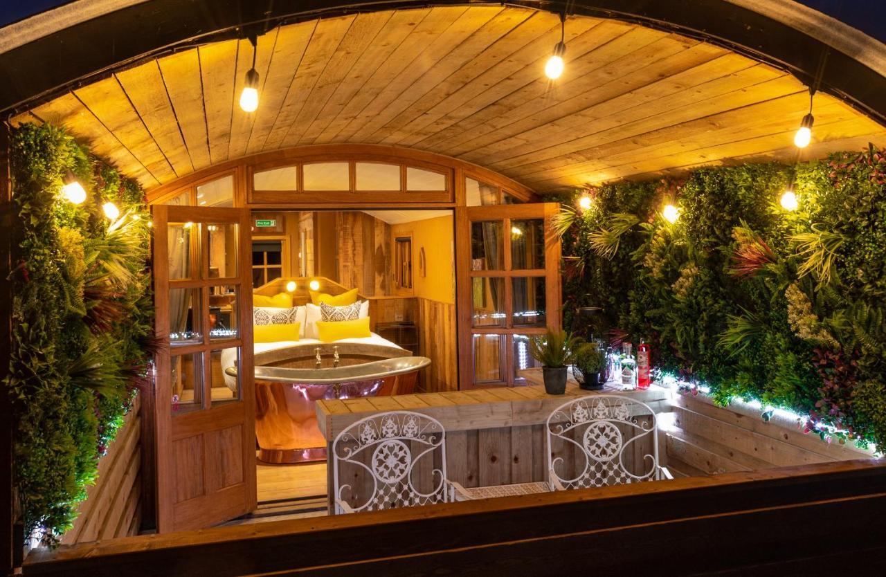 Apartament Ashwood Shepherd Hut -Ockeridge Rural Retreats Worcester Zewnętrze zdjęcie